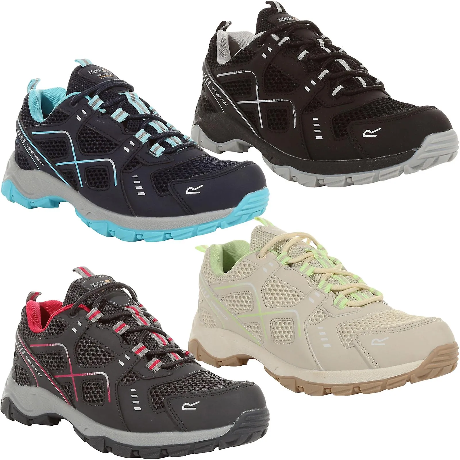 Regata Mujer Lady Vendeavour Tobillo Impermeable Senderismo Sendero Botas de Senderismo