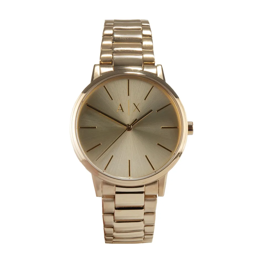 Reloj Armani Exchange Cayde AX2707 Metal Dorado