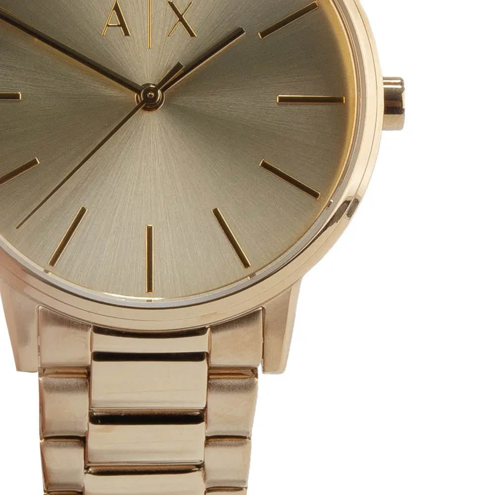 Reloj Armani Exchange Cayde AX2707 Metal Dorado