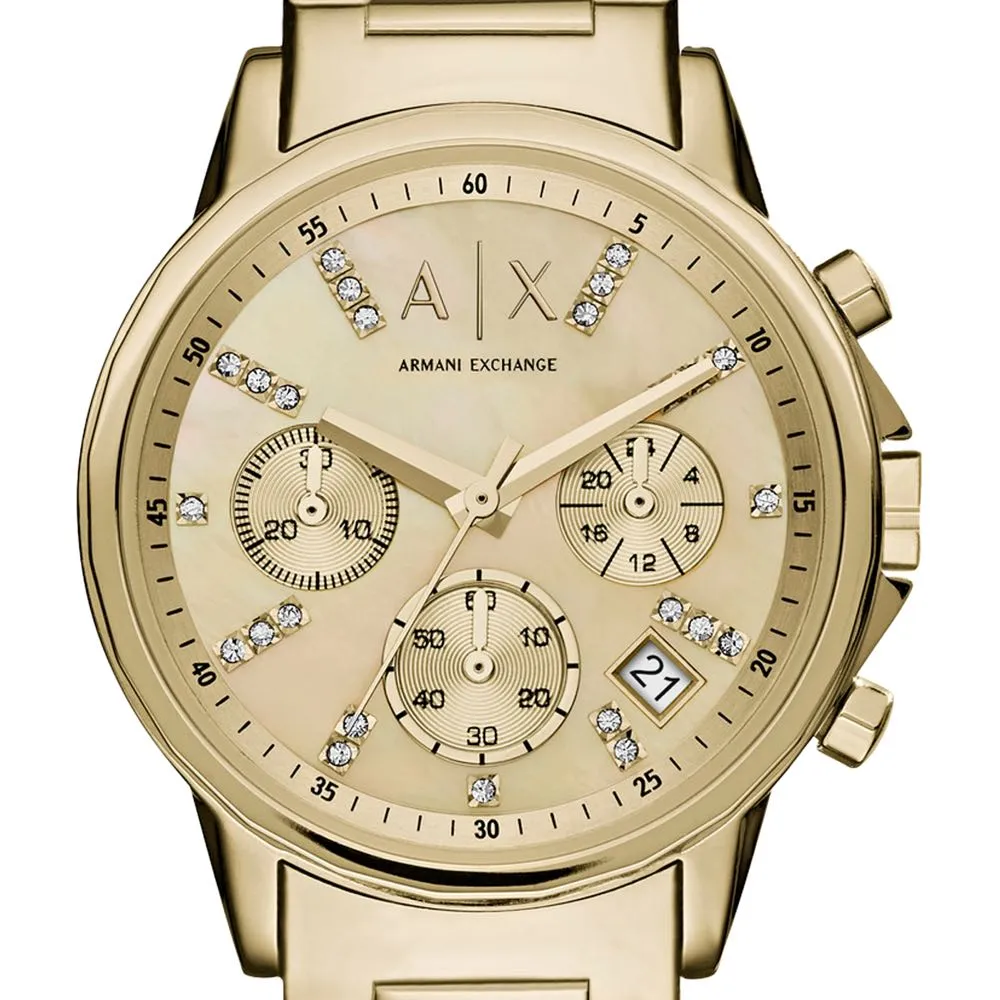 Reloj Armani Exchange Lady Banks AX4327 Dorado