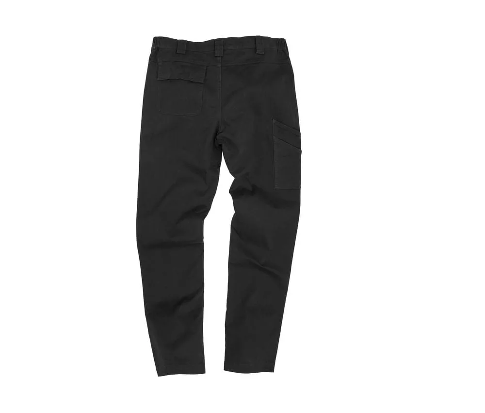 RESULT RS470  PANTALON CHINO ESTIRAMIENTO  BLACK