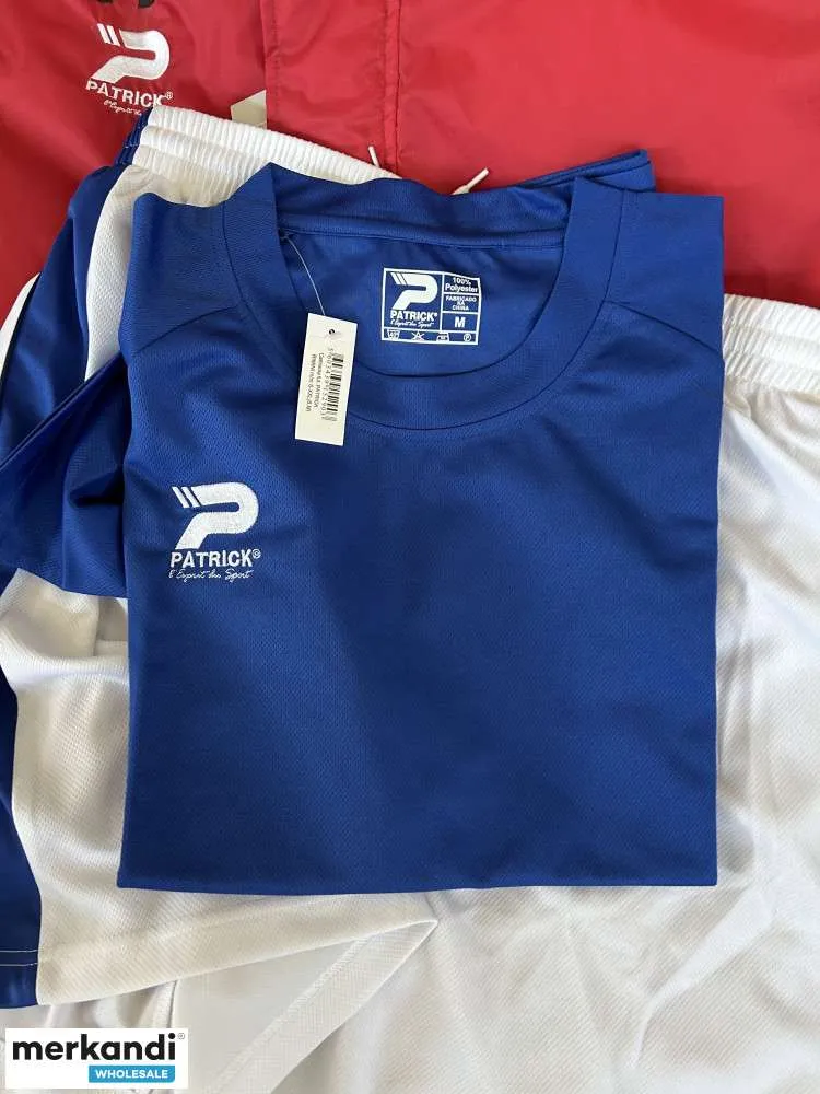 Ropa deportiva de Patrick: camisetas, pantalones cortos, chándales, chaquetas.