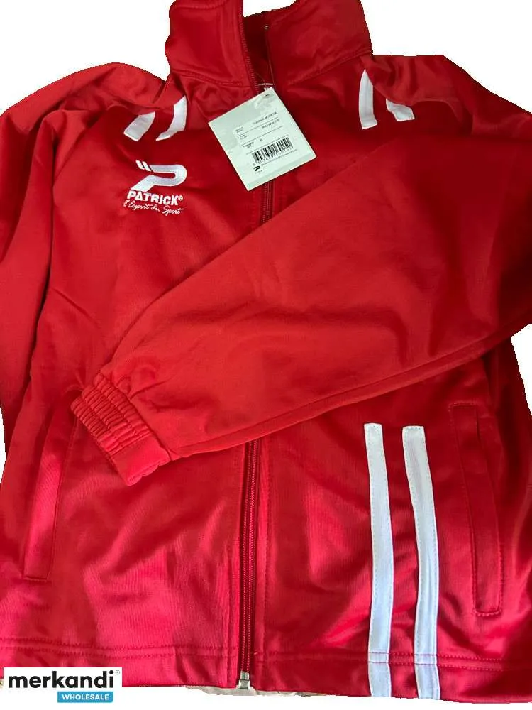 Ropa deportiva de Patrick: camisetas, pantalones cortos, chándales, chaquetas.