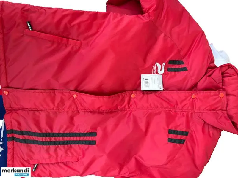 Ropa deportiva de Patrick: camisetas, pantalones cortos, chándales, chaquetas.