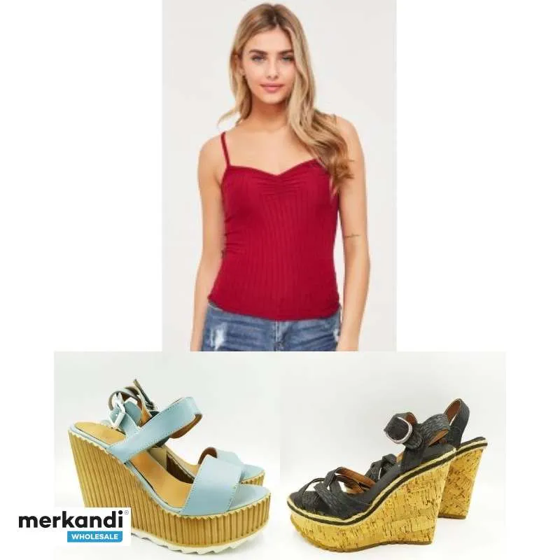 Ropa y Calzado de Mujer de Verano | Lote Surtido Marcas Europeas