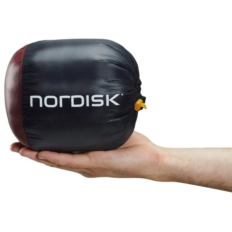 Saco de dormir NORDISK Oscar +10° Curve M (Rio Red)
