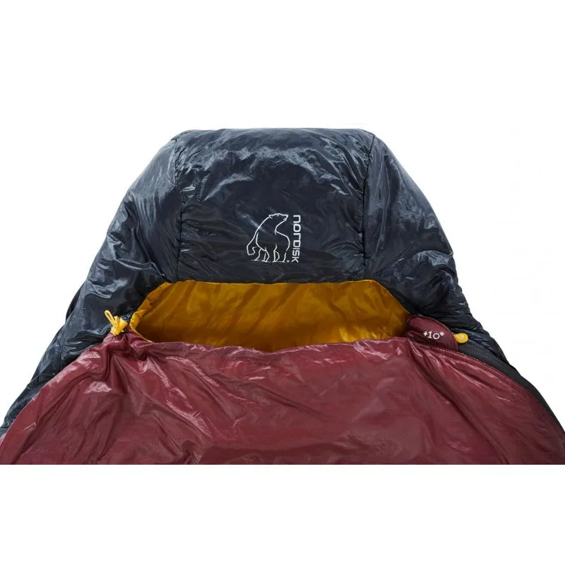 Saco de dormir NORDISK Oscar +10° Curve M (Rio Red)