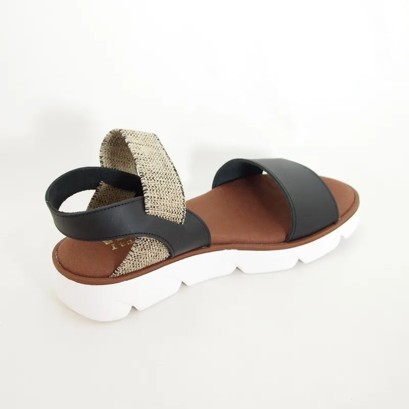 Sandalias Idee Italiane 106 Negro