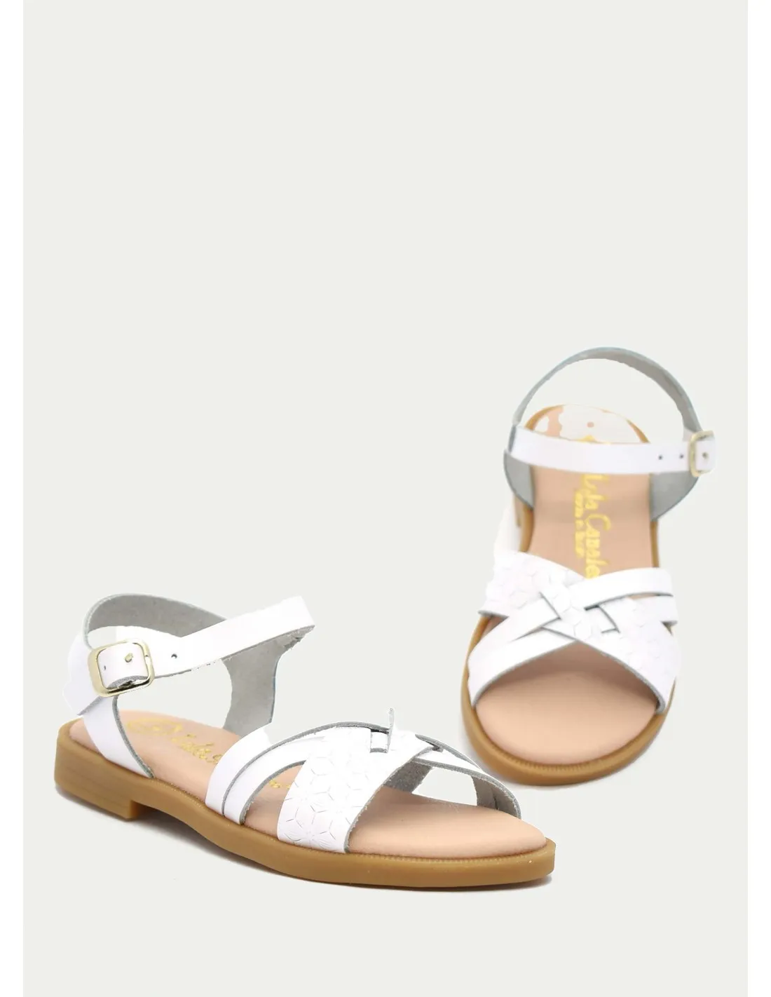 SANDALIAS LOLA CANALES KIDS 8606 BLANCO 
