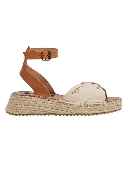 Sandalias Pepe Jeans Kate One Marrón Para Mujer