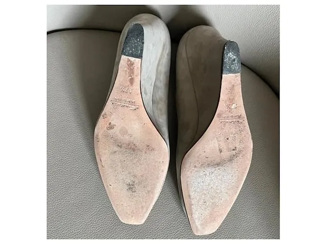 Santoni Tacones Beige 