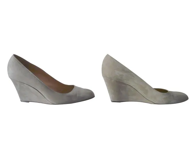 Santoni Tacones Beige 