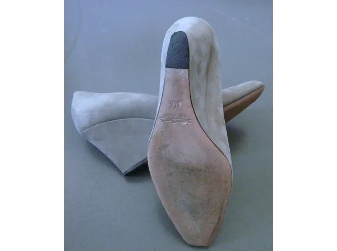 Santoni Tacones Beige 