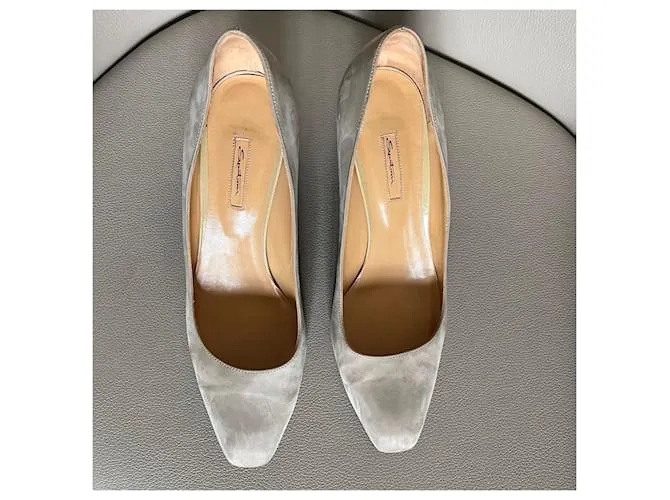 Santoni Tacones Beige 