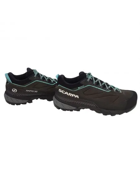 SCARPA Zapatillas Rapid XT GTX Mujer Shark/Aqua