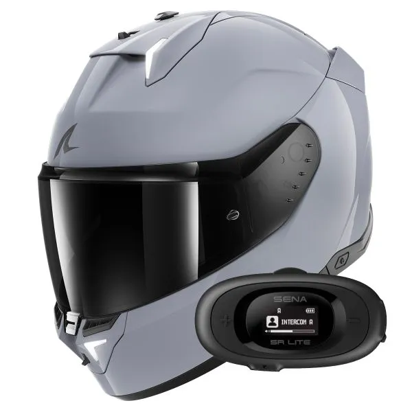Shark Skwal i3 Dark Shadow Edition S05 + Kit bluetooth 5R Lite Solo 
