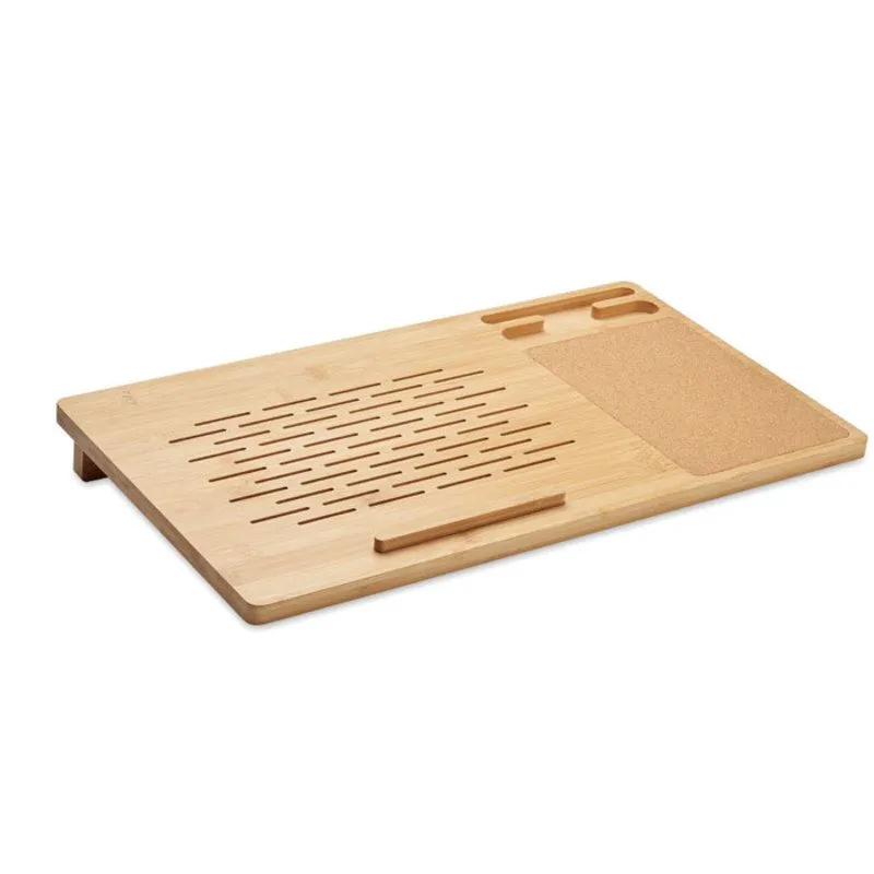 Soporte de bambú para portátil Teclat