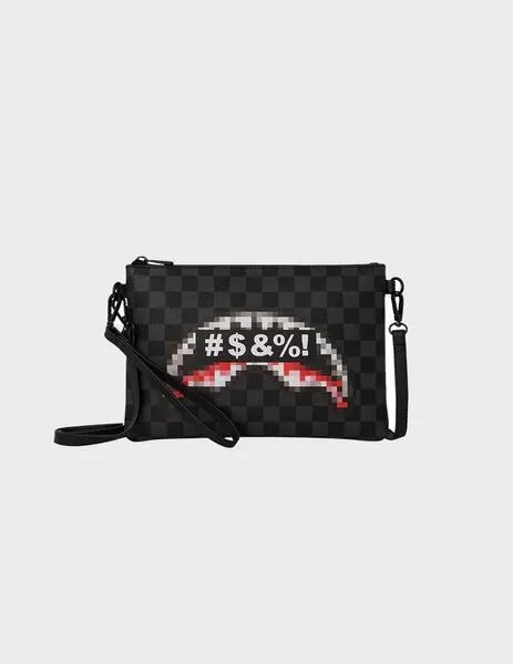 Sprayground Censored bolso de mano negro