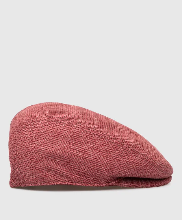 Stefano Ricci Baby cap made of wool, cashmere, silk and linen