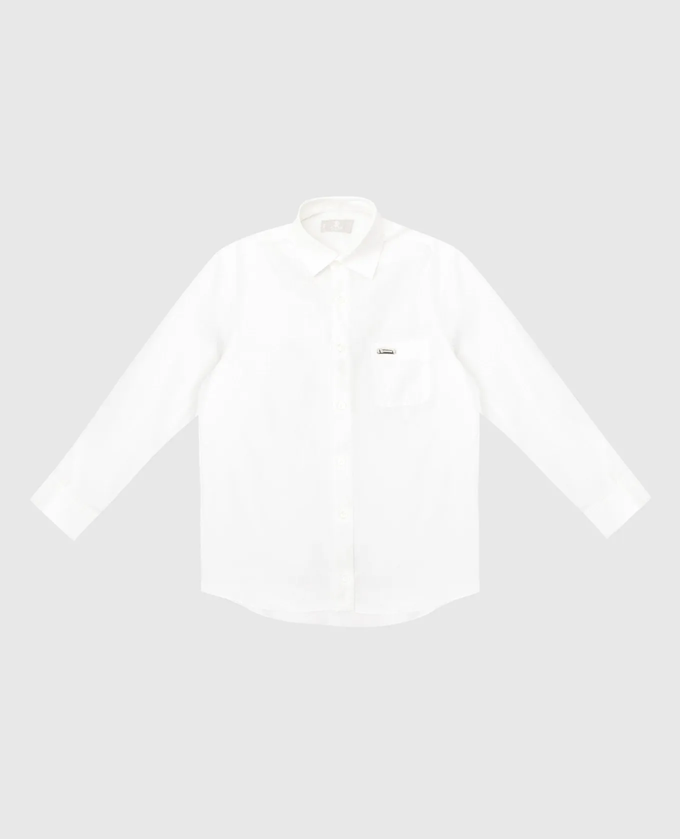 Stefano Ricci Children's white linen shirt