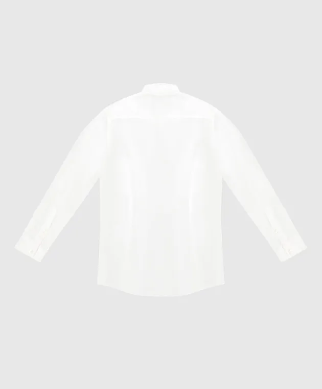 Stefano Ricci Children's white linen shirt