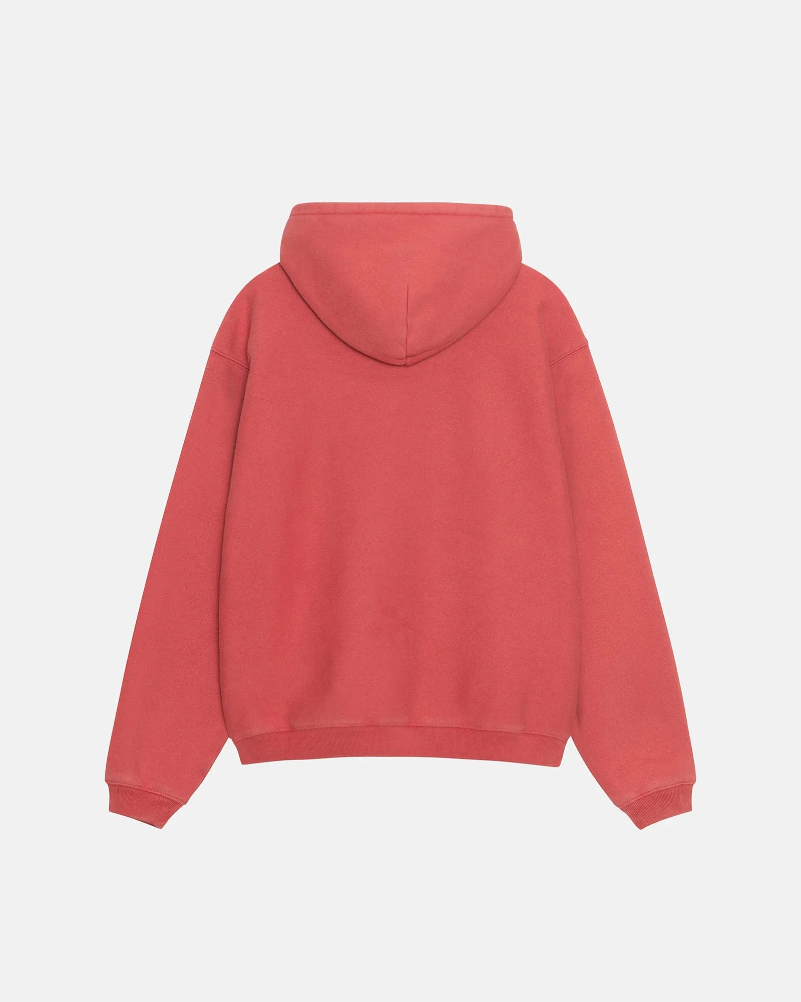 Stussy Intl Relaxed Hoodie Washed Red
