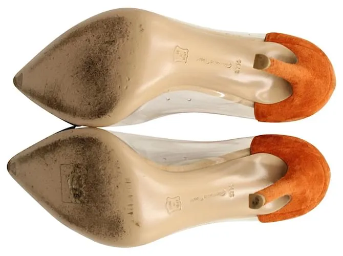 Tacones Gianvito Rossi Plexi en PVC multicolor Impresión de pitón 