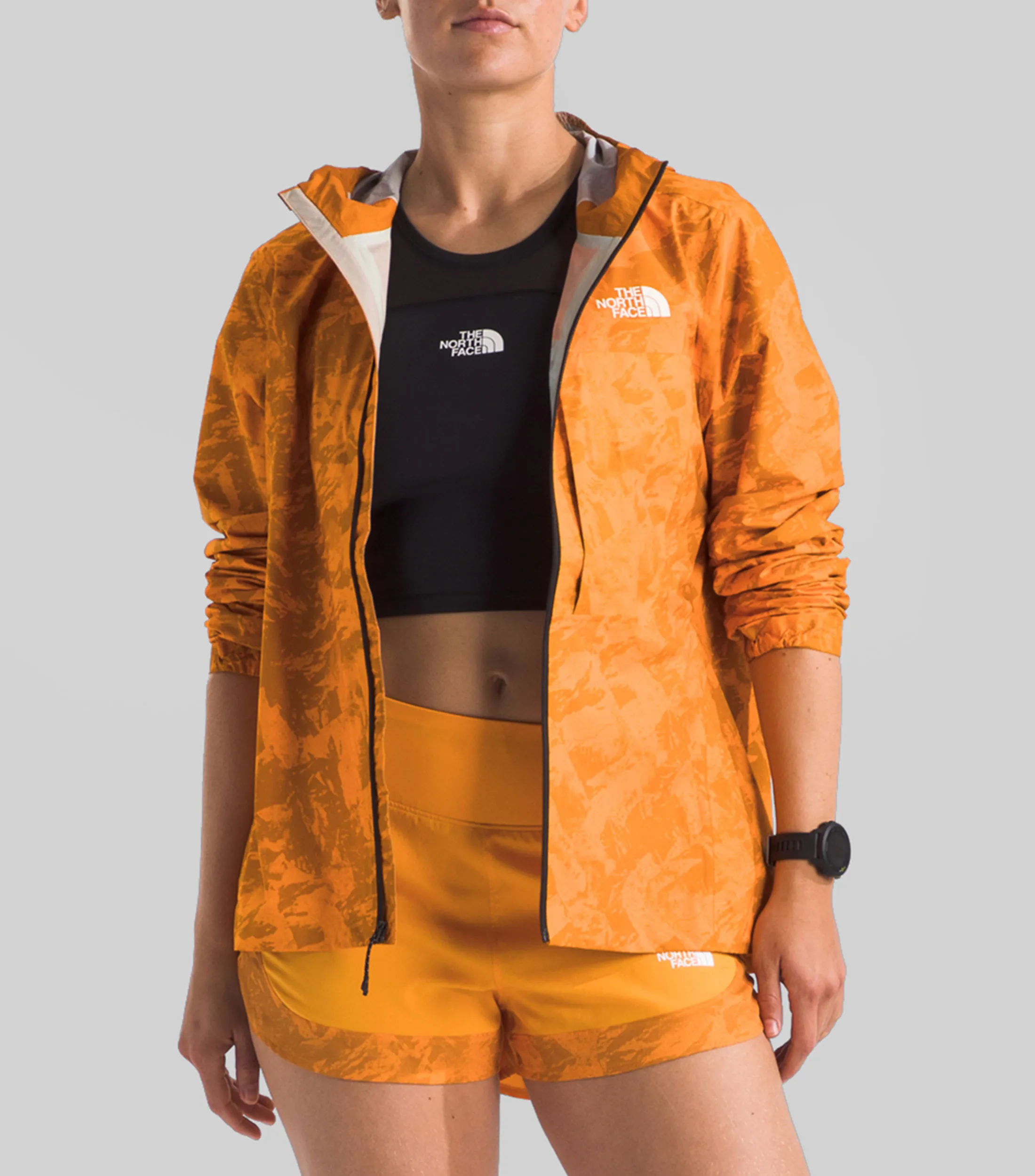 The North Face Chamarra para Correr Impermeable con Capucha Mujer