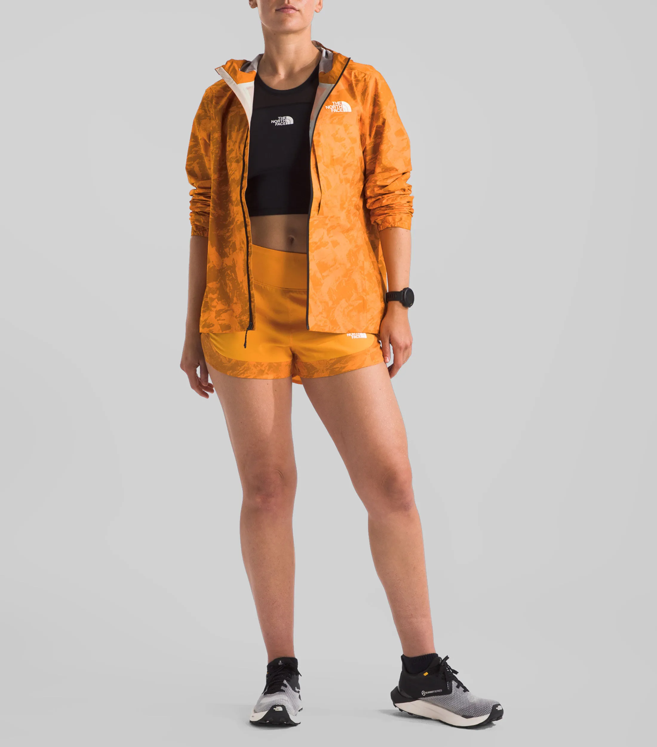 The North Face Chamarra para Correr Impermeable con Capucha Mujer