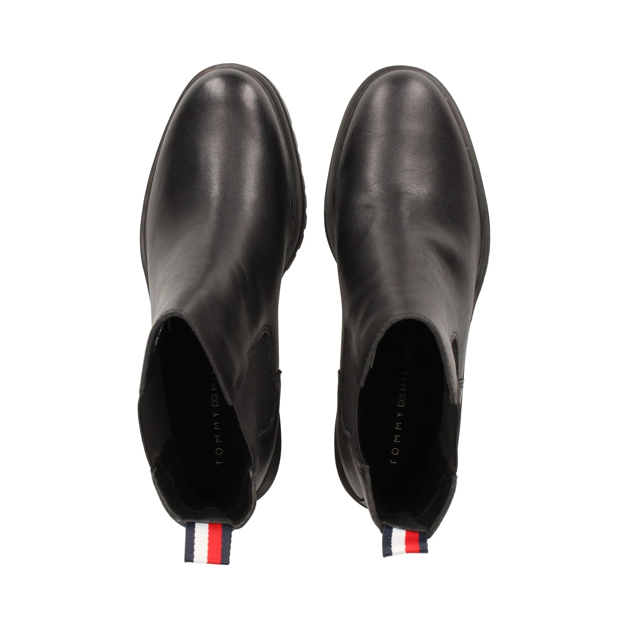 TOMMY HILFIGER Botines con tacón de Mujer BDS BLACK