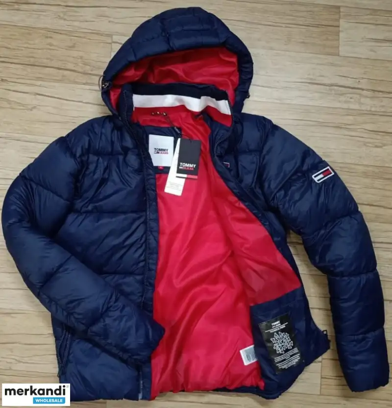 TOMMY HILFIGER CHAQUETAS CON CAPUCHA ACOLCHADAS PARA HOMBRES  OFERTAS DE ACCIONES . SUPER VENTA A PRECIO DE DESCUENTO !!