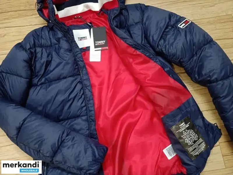 TOMMY HILFIGER CHAQUETAS CON CAPUCHA ACOLCHADAS PARA HOMBRES  OFERTAS DE ACCIONES . SUPER VENTA A PRECIO DE DESCUENTO !!