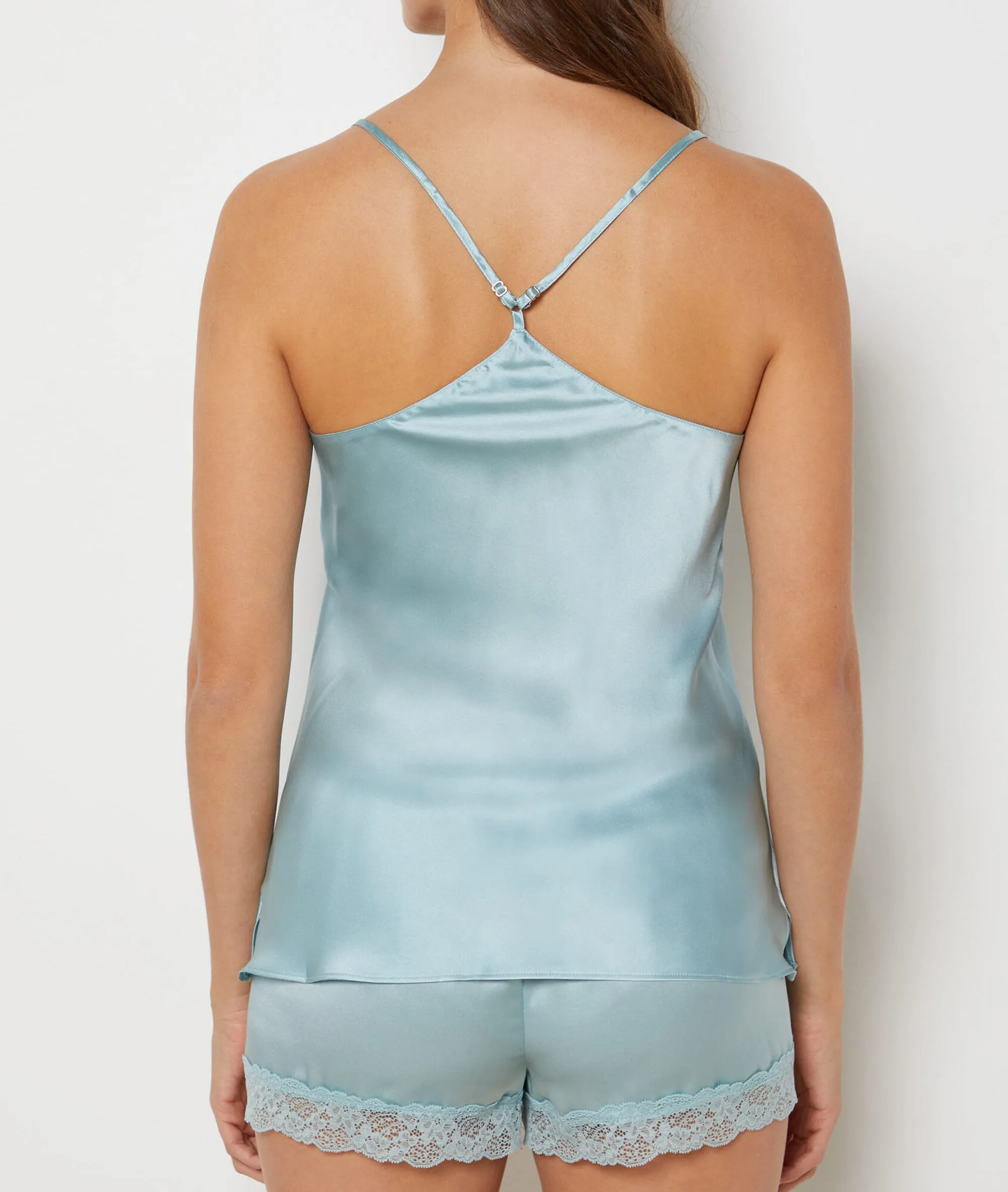 TOP DE SEDA PEARLY BLEU CIEL  ETAM