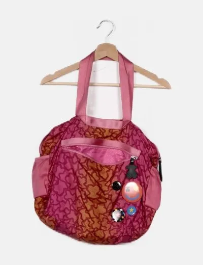 Tous Bolsa de viaje estampado multicolor