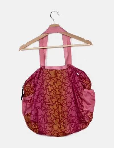 Tous Bolsa de viaje estampado multicolor