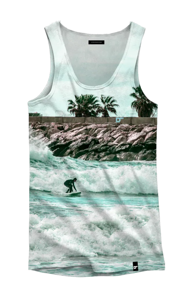 TROPICAL SURF – CAMISETA TIRANTES FULL PRINT