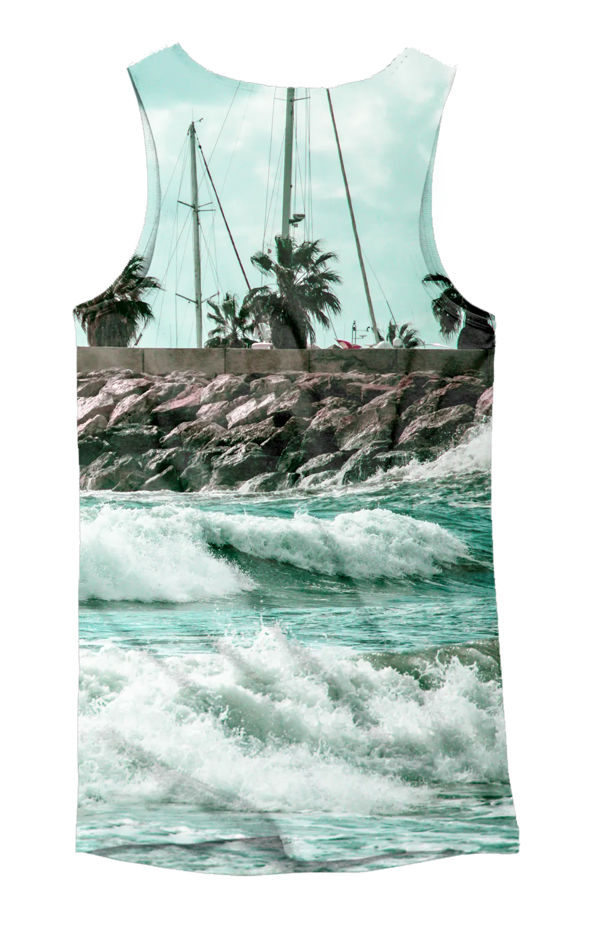 TROPICAL SURF – CAMISETA TIRANTES FULL PRINT