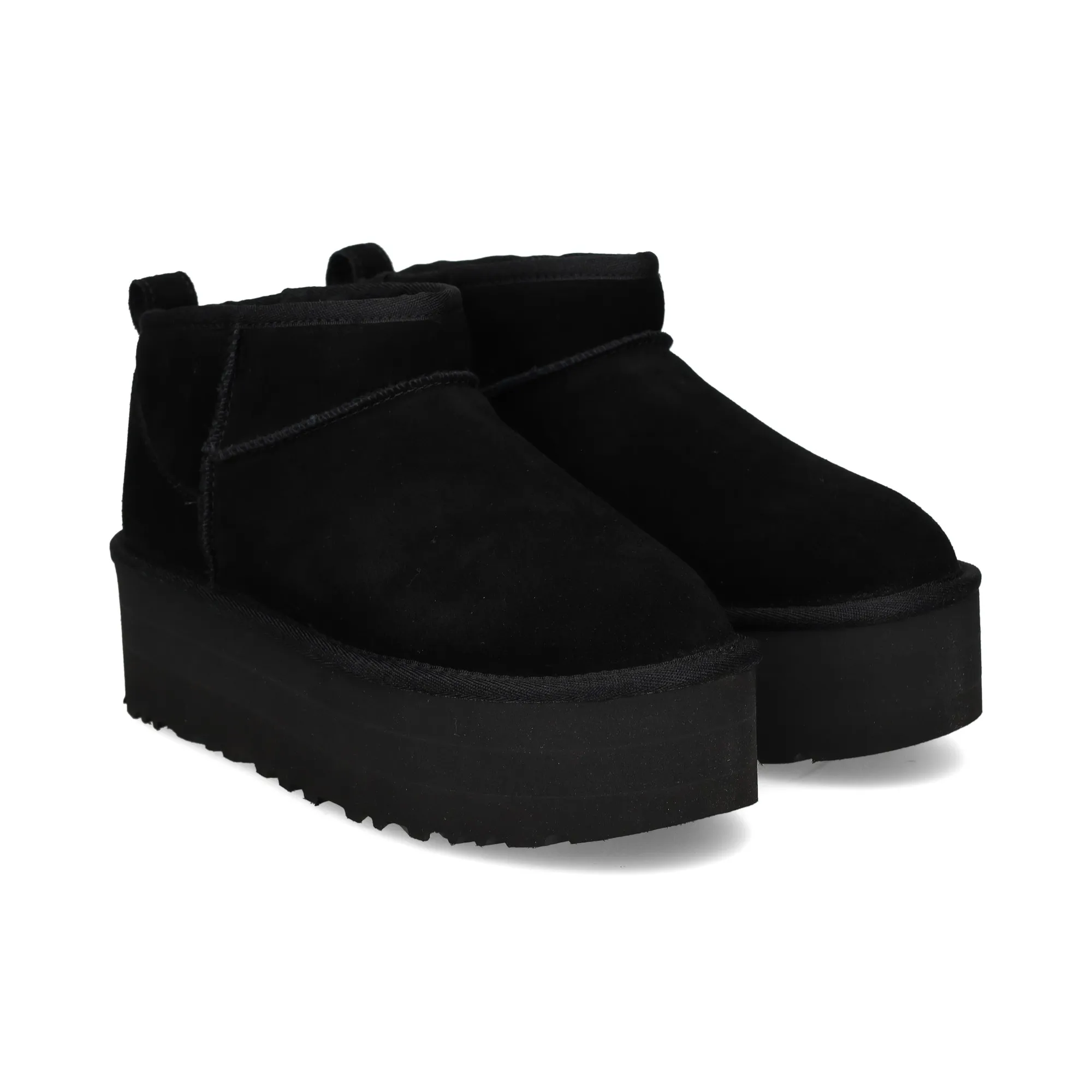 UGG Botines con tacón de Mujer BLK NEGRO