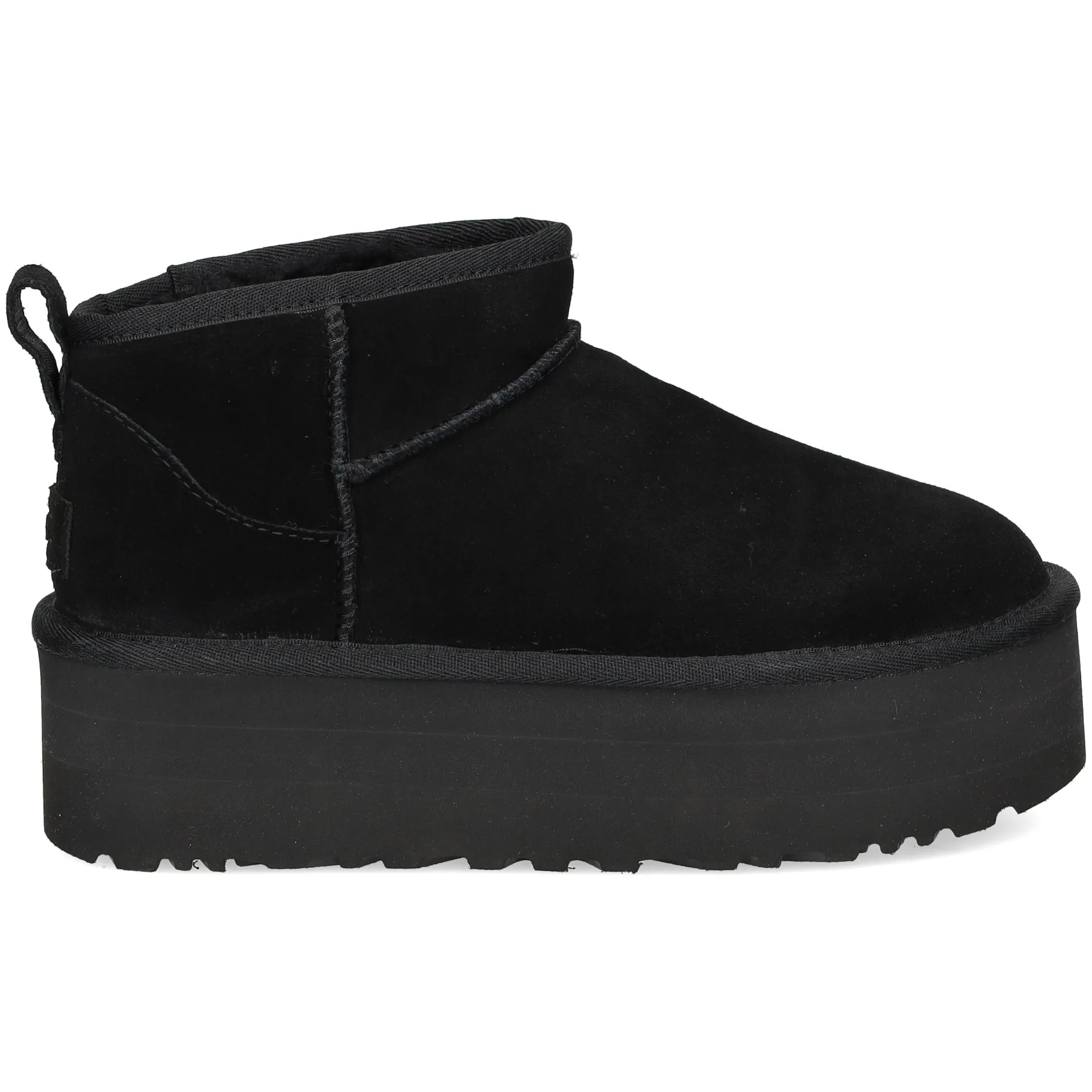UGG Botines con tacón de Mujer BLK NEGRO