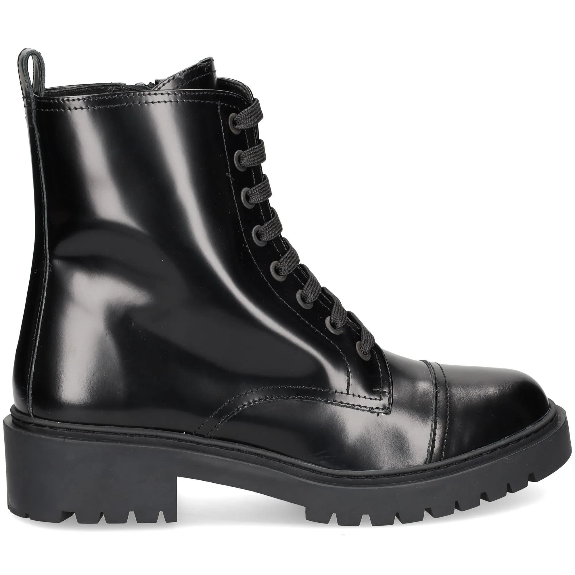 UNISA Botines con tacón de Mujer NEGRO
