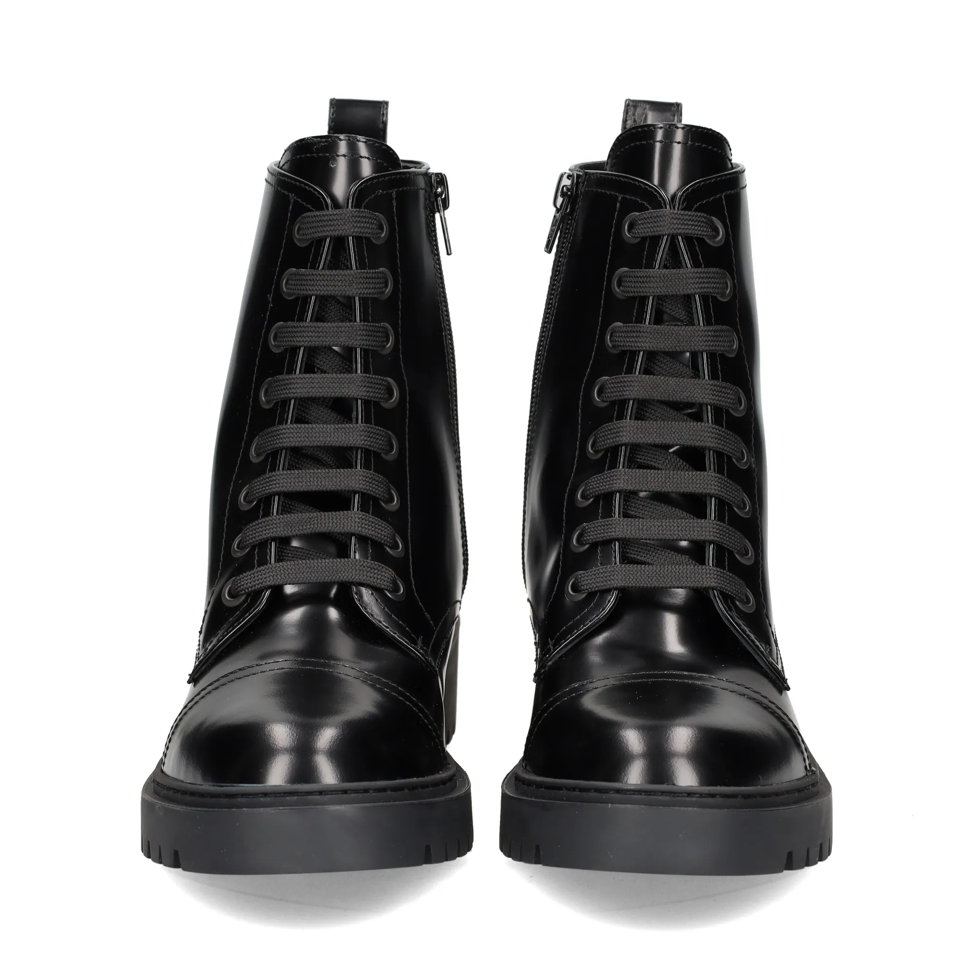 UNISA Botines con tacón de Mujer NEGRO