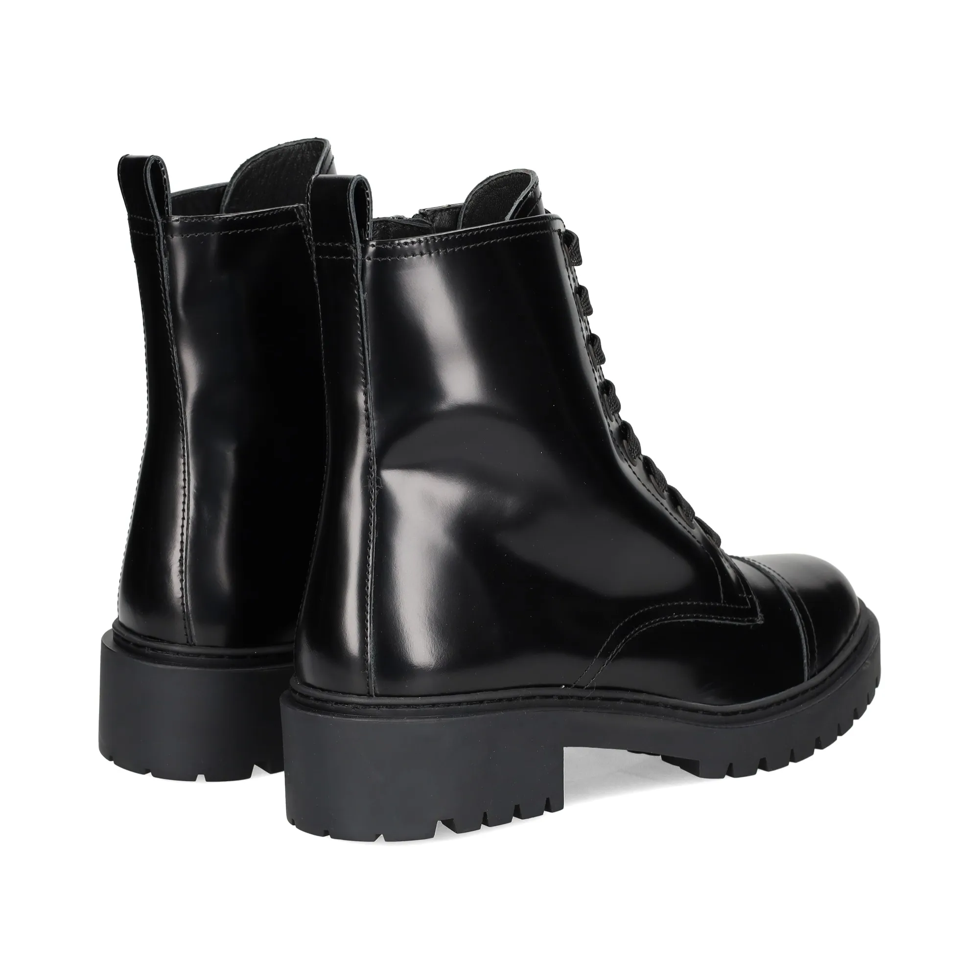 UNISA Botines con tacón de Mujer NEGRO