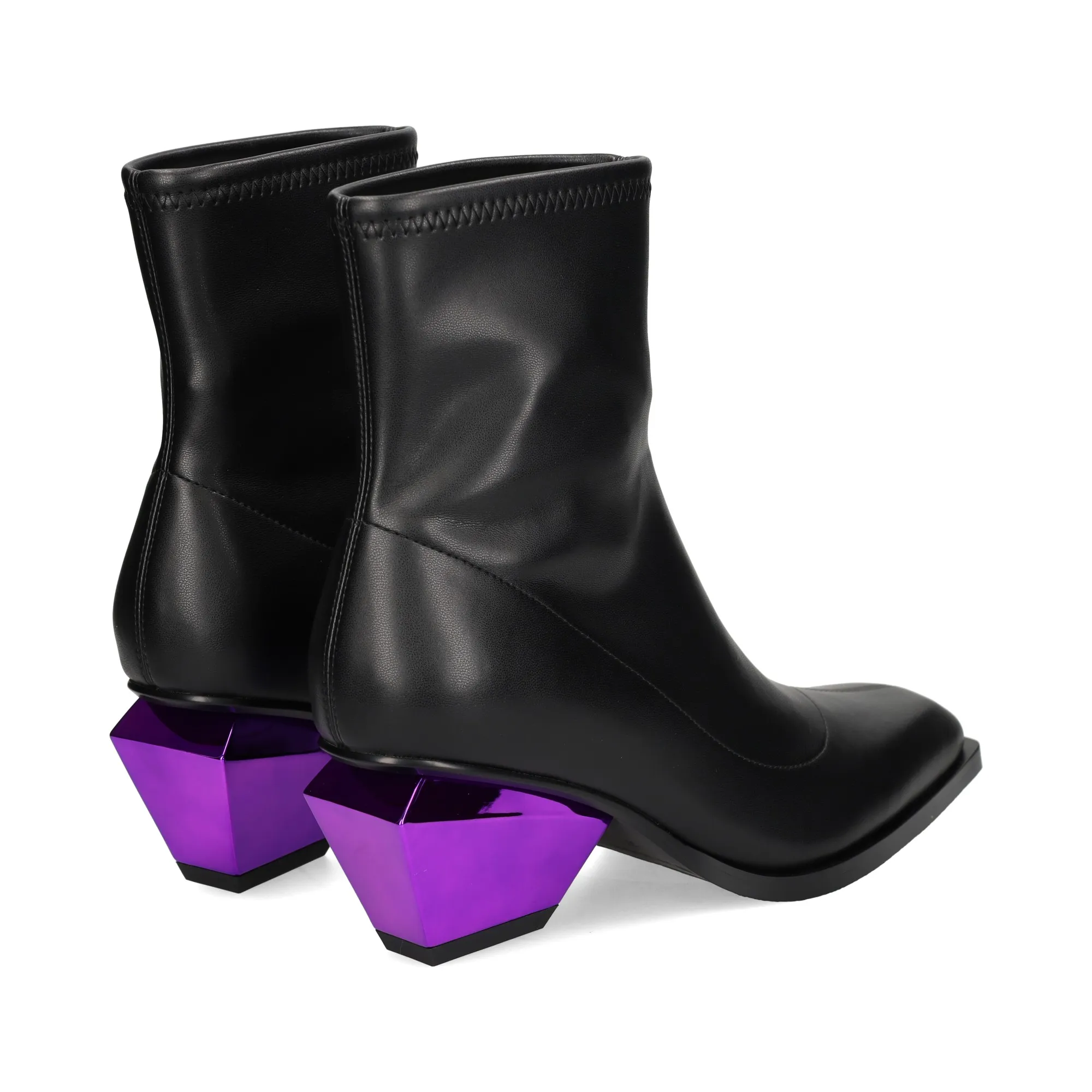 UNITED NUDE Botines con tacón de Mujer NEGRO