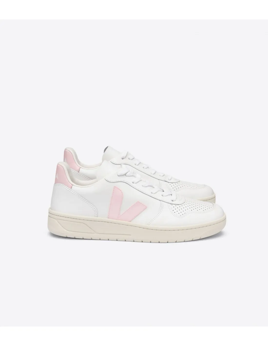 V10 LEATHER WHITE PETALE