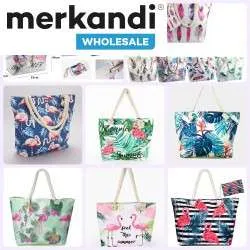 Variedad de Bolsos de Playa en Diferentes Modelos para Exportación y Venta Mayorista