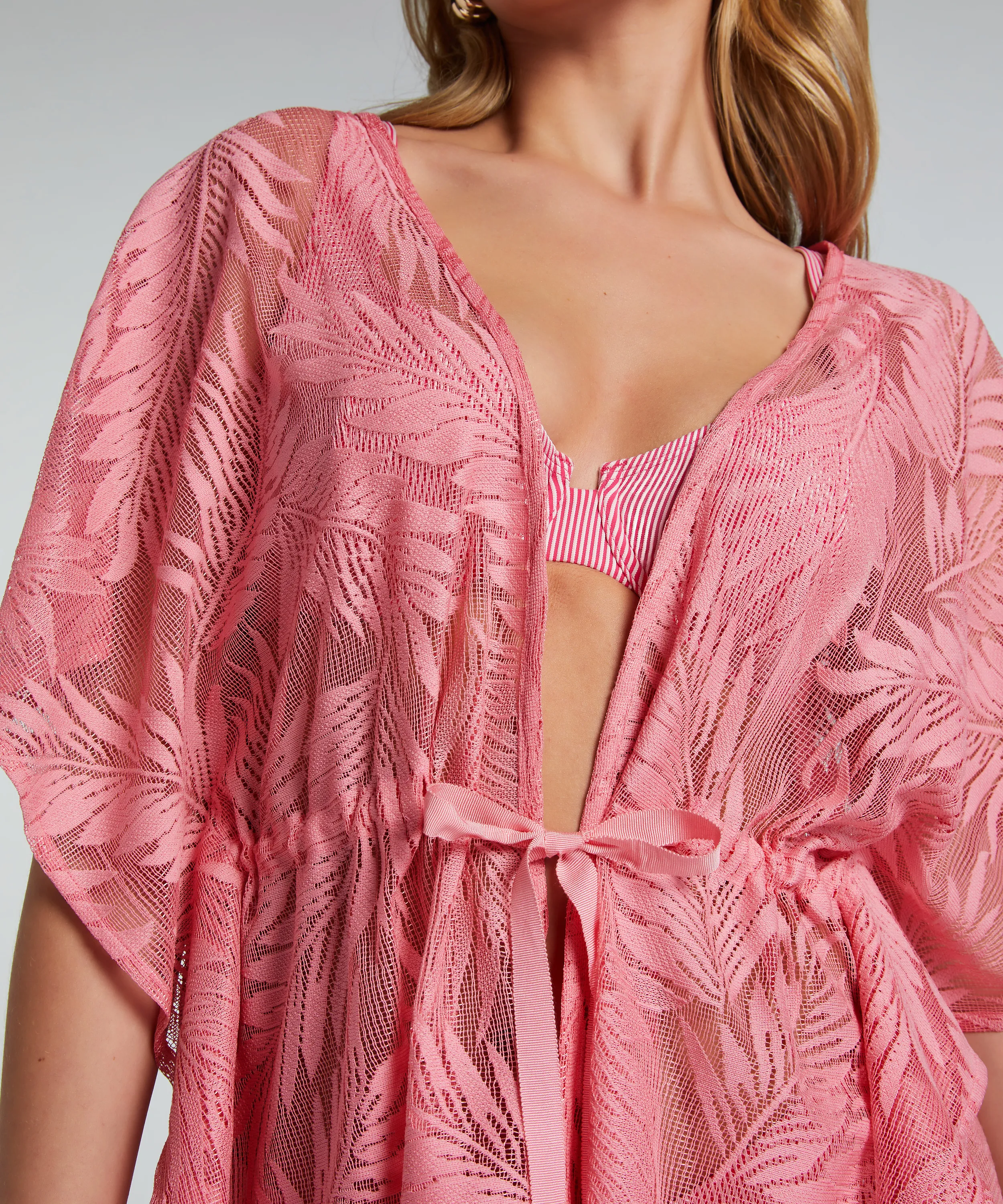 VESTIDO DE PLAYA  ROSA