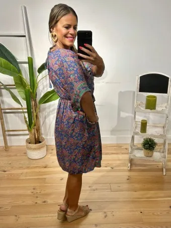Vestido Seda Cachemires KALILA 12