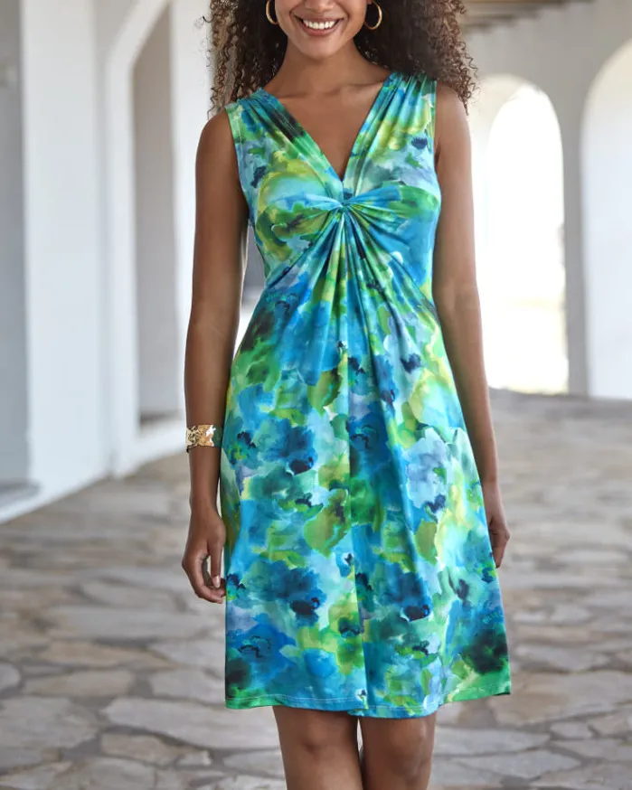 Vestido Verano Acuarel 1070402 Janira