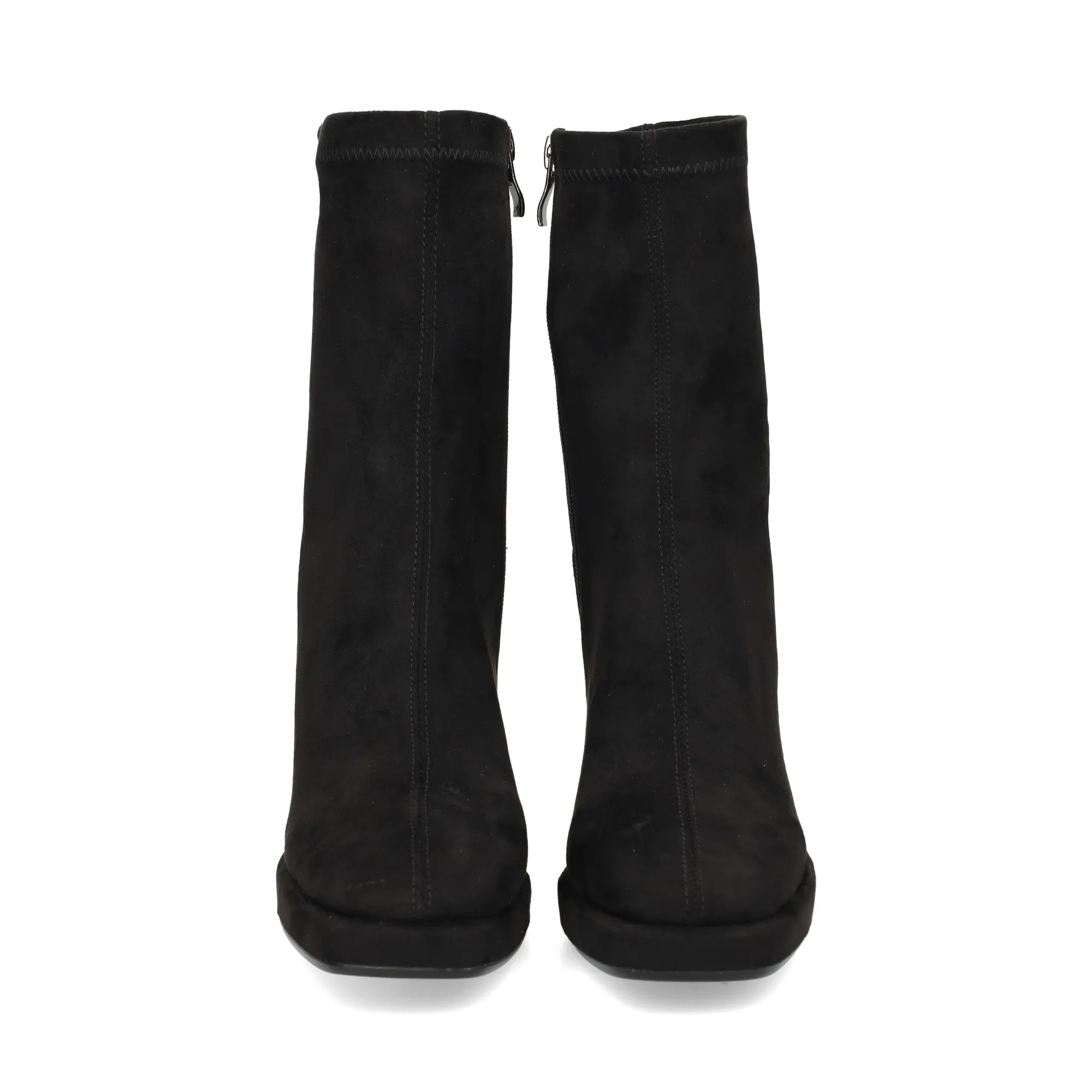 VIBES Botines con tacón de Mujer NEGRO