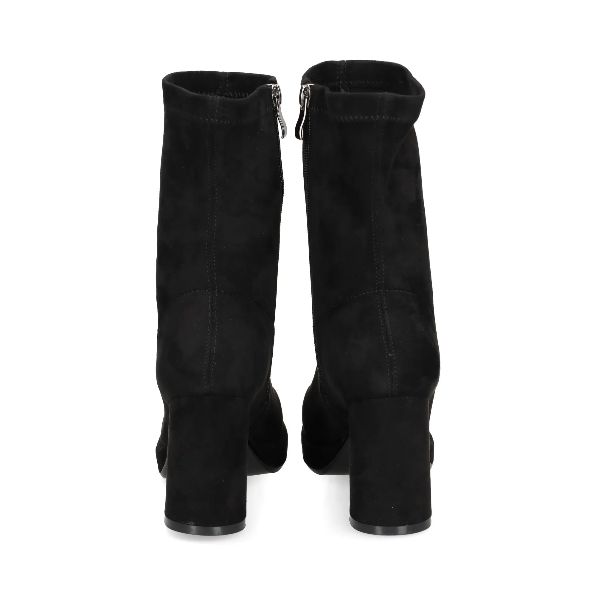 VIBES Botines con tacón de Mujer NEGRO